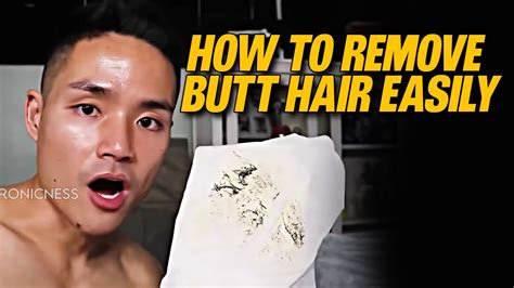 how to nair your butt|How To Remove Butt Hair Easily: Anus Hair Removal Tips.